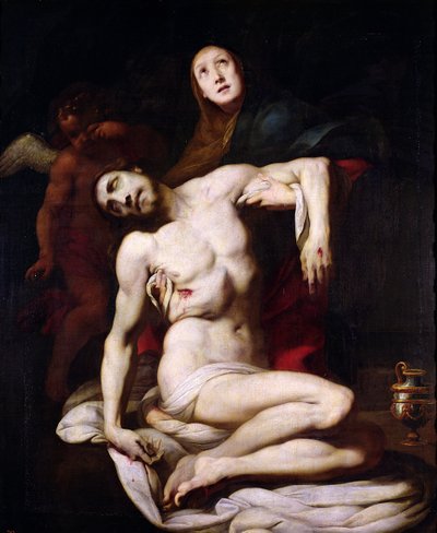 The Pieta, 1626 by Daniele Crespi